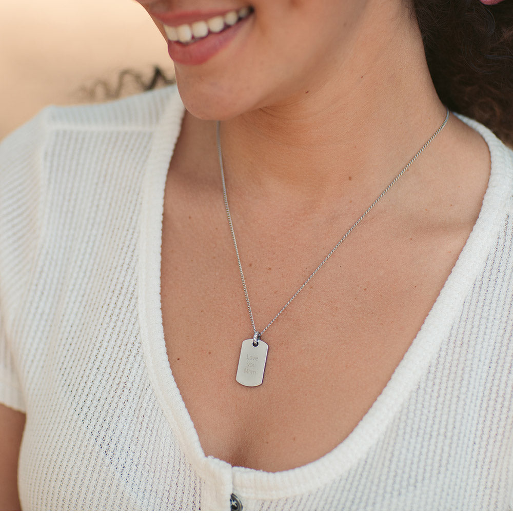 purelei-plate-charm-kette-50-55-cm-personalisierbar-mit-gravur-zirkonia image 6