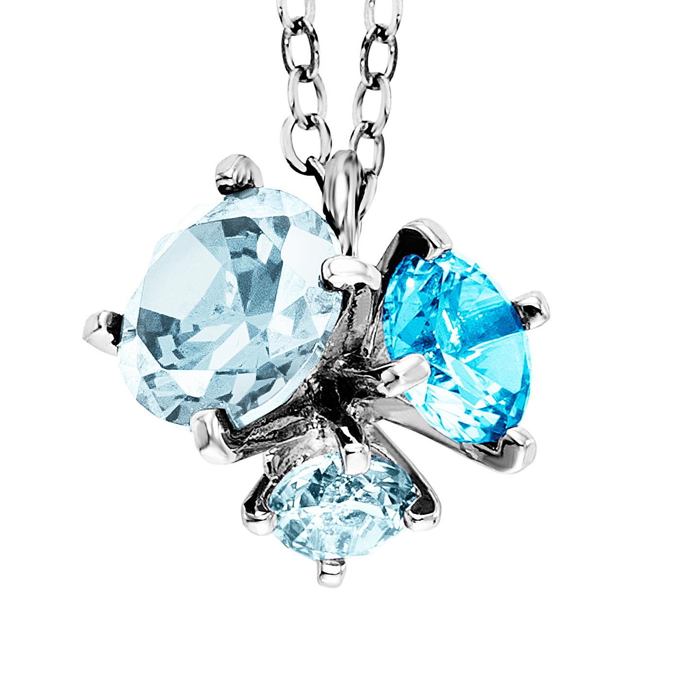 julie-julsen-kette-mit-anh-nger-silber-925-mit-spinell-topas-50-5-cm image 3