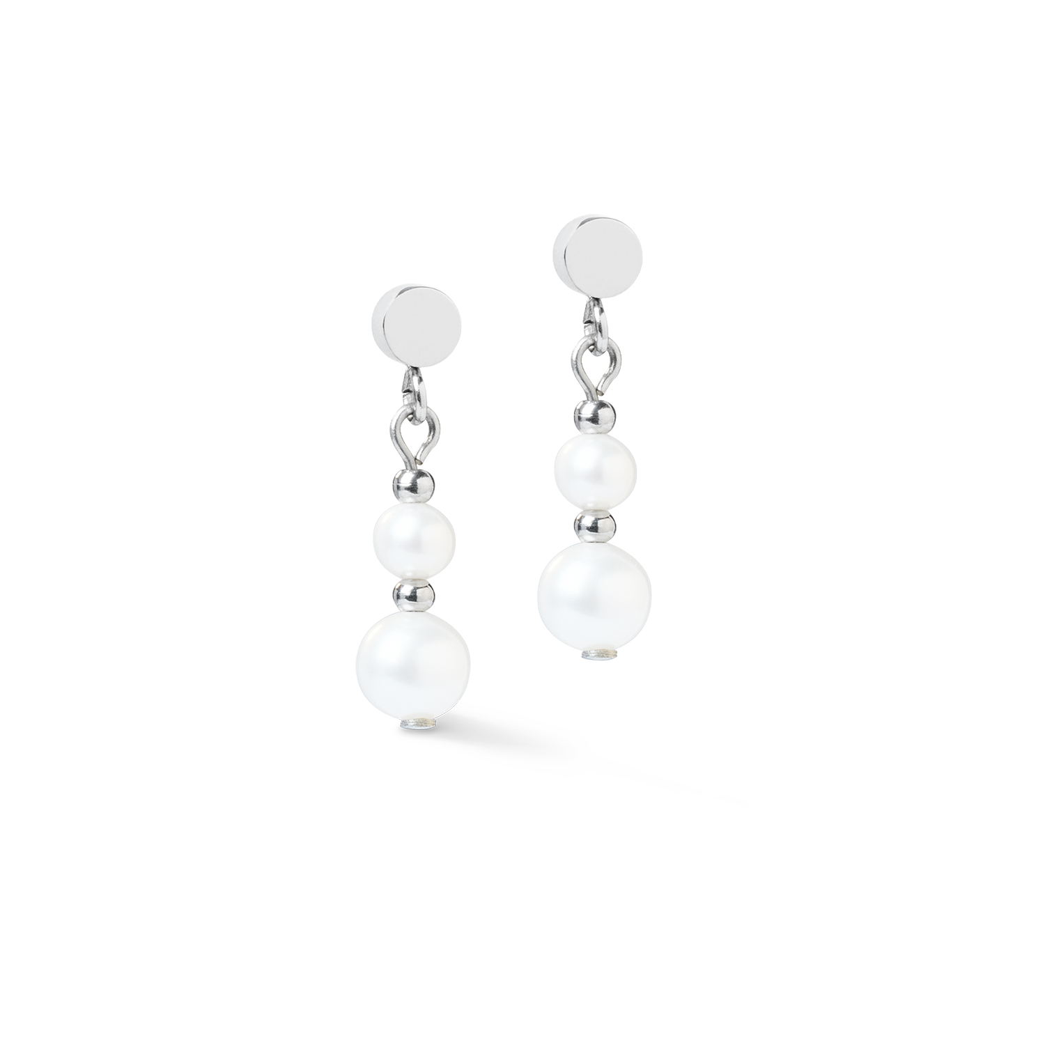 coeur-de-lion-ohrringe-pearl-spikes-drop-silber image 2