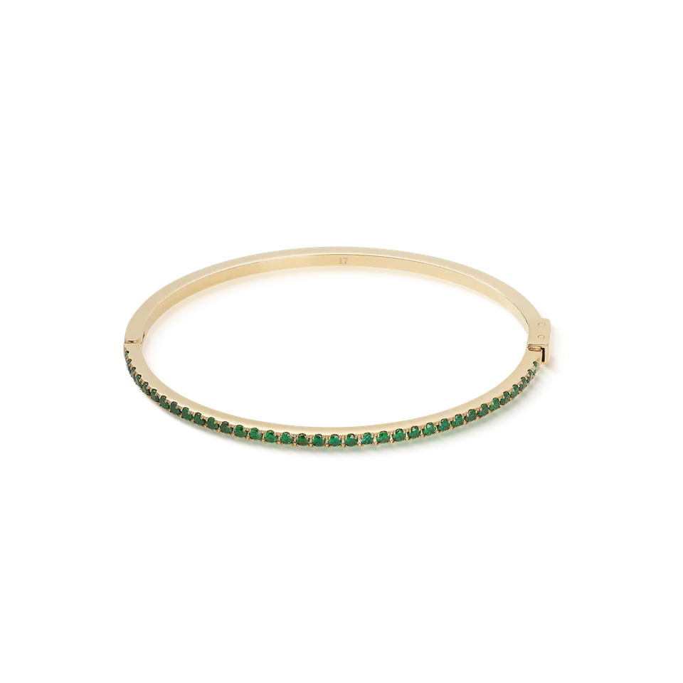 coeur-de-lion-eternal-love-armreif-gold-gr-n-zirkonia-edelstahl image 1