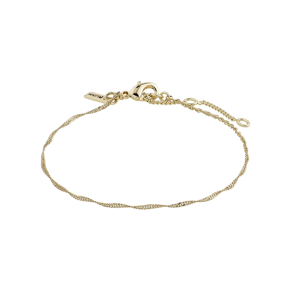 pilgrim-peri-twirl-armband-goldplattiert image 1