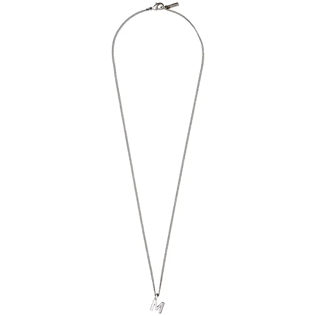 pilgrim-charm-halskette-mit-m-anh-nger-silberplattiert-43-cm image 1