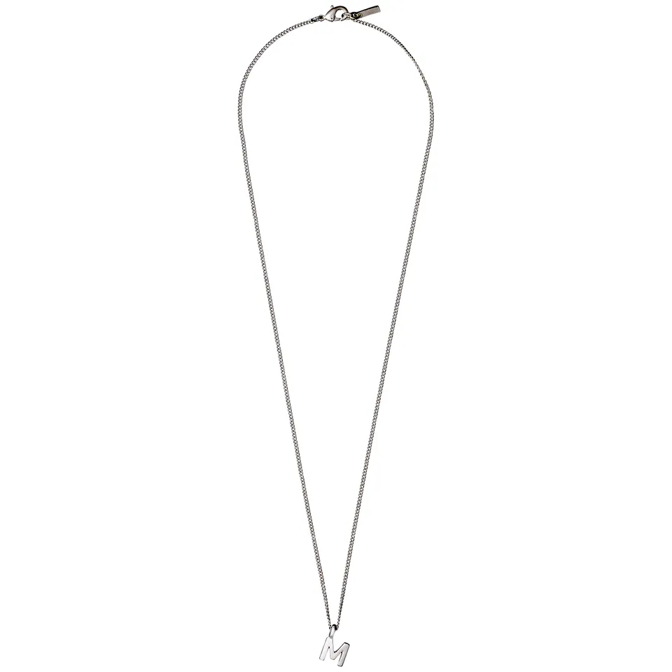 pilgrim-charm-halskette-mit-m-anh-nger-silberplattiert-43-cm image 1