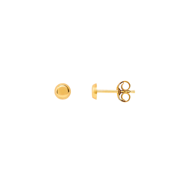 xenox-fine-blumen-ohrringe-585-gelbgold-mit-wei-en-zirkonia-ohrstecker image 1