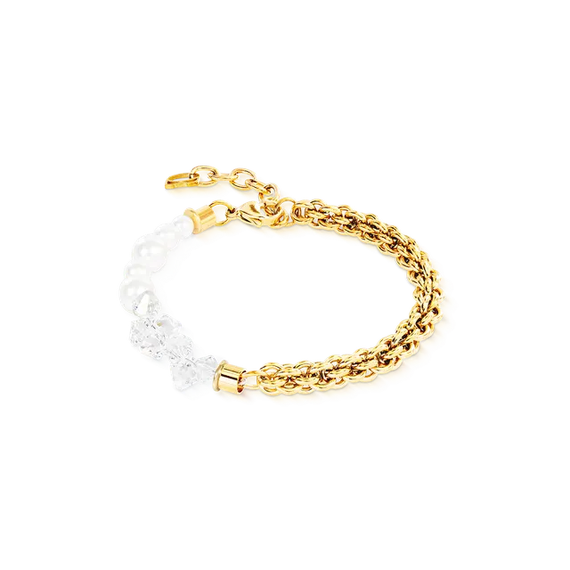 coeur-de-lion-dancing-crystals-fusion-gold-armband image 1