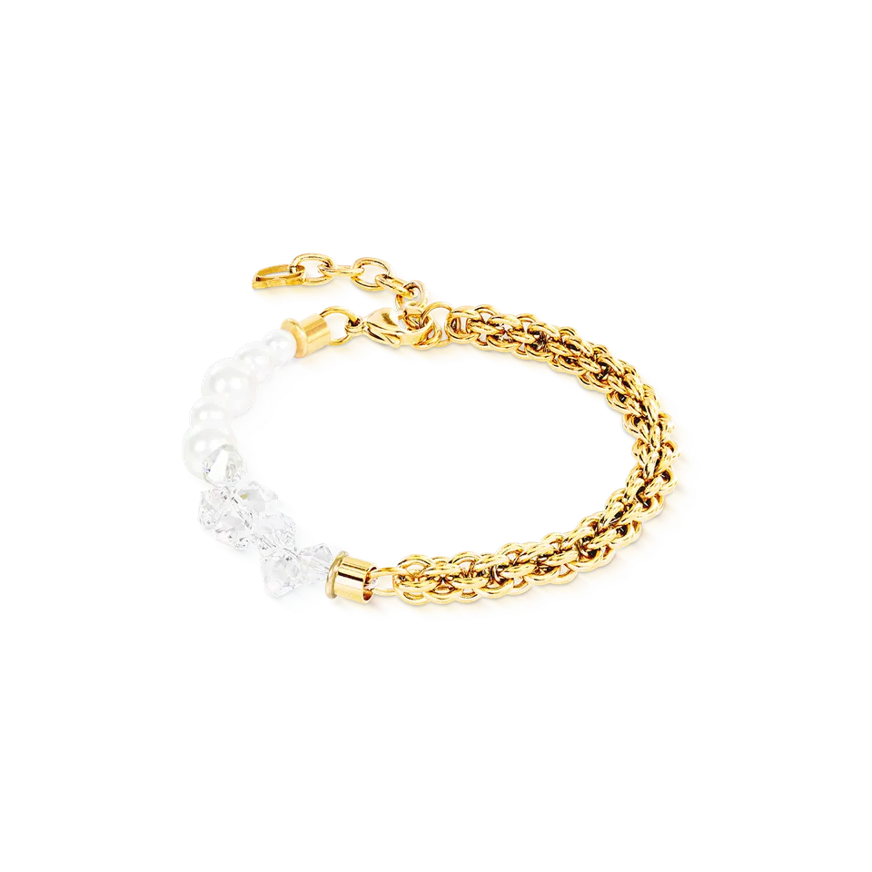 coeur-de-lion-dancing-crystals-fusion-gold-armband image 1