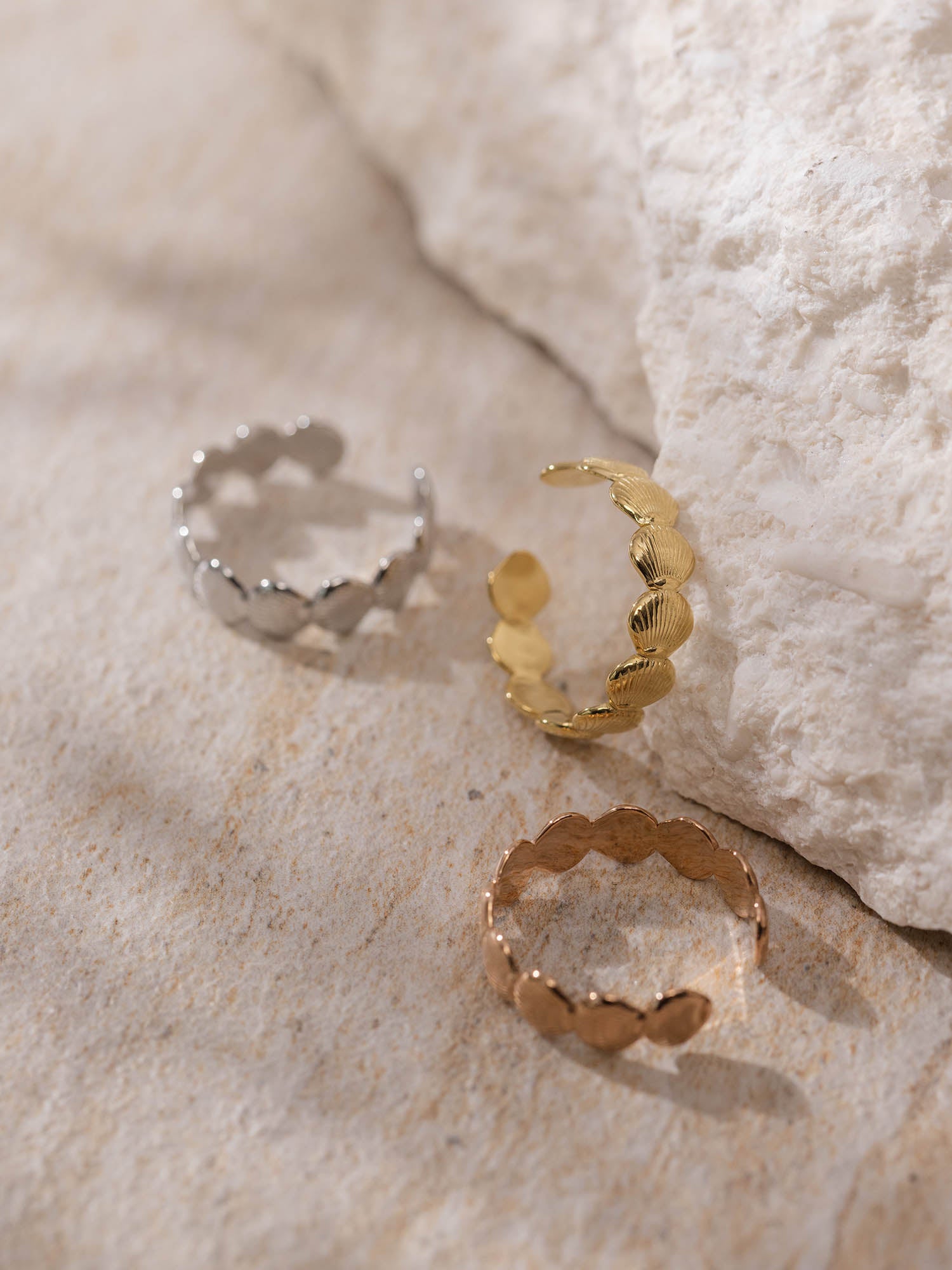 purelei-anniversary-ring-10-years-verstellbarer-muschel-ring-50-60 image 6