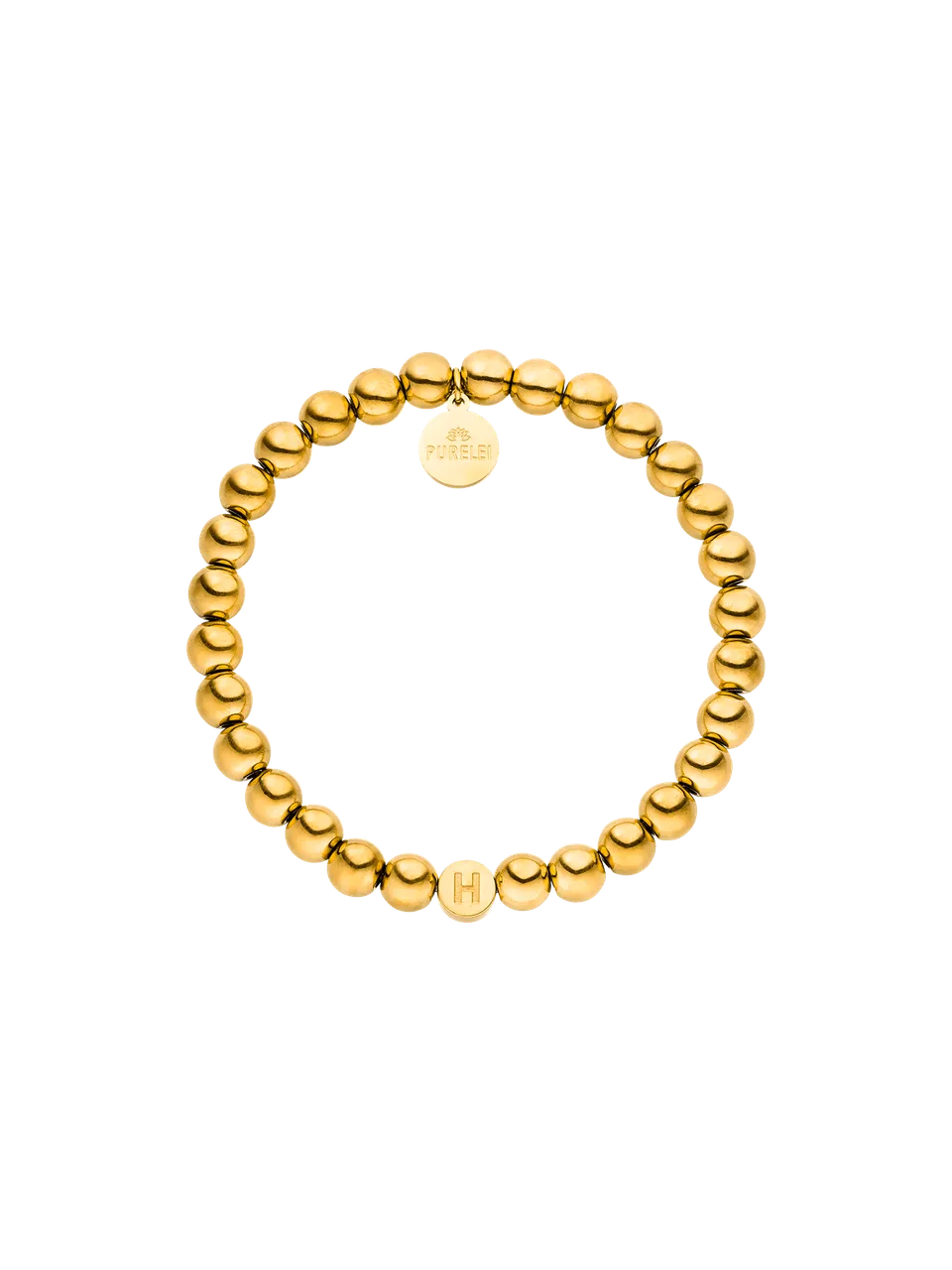 purelei-letter-h-armband-buchstaben-kugelarmband-flexibel image 1