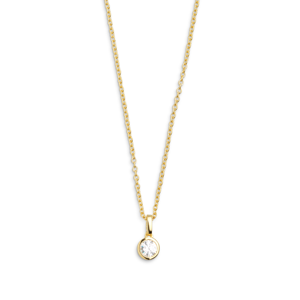xenox-zarge-halskette-925-sterlingsilber-rhodiniert-mit-solit-r-zirkonia image 2