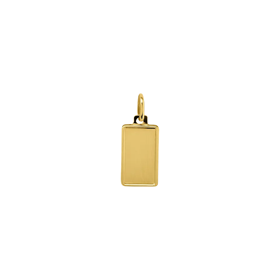 xenox-fine-gravur-anh-nger-585-gelbgold-pl-ttchen image 1