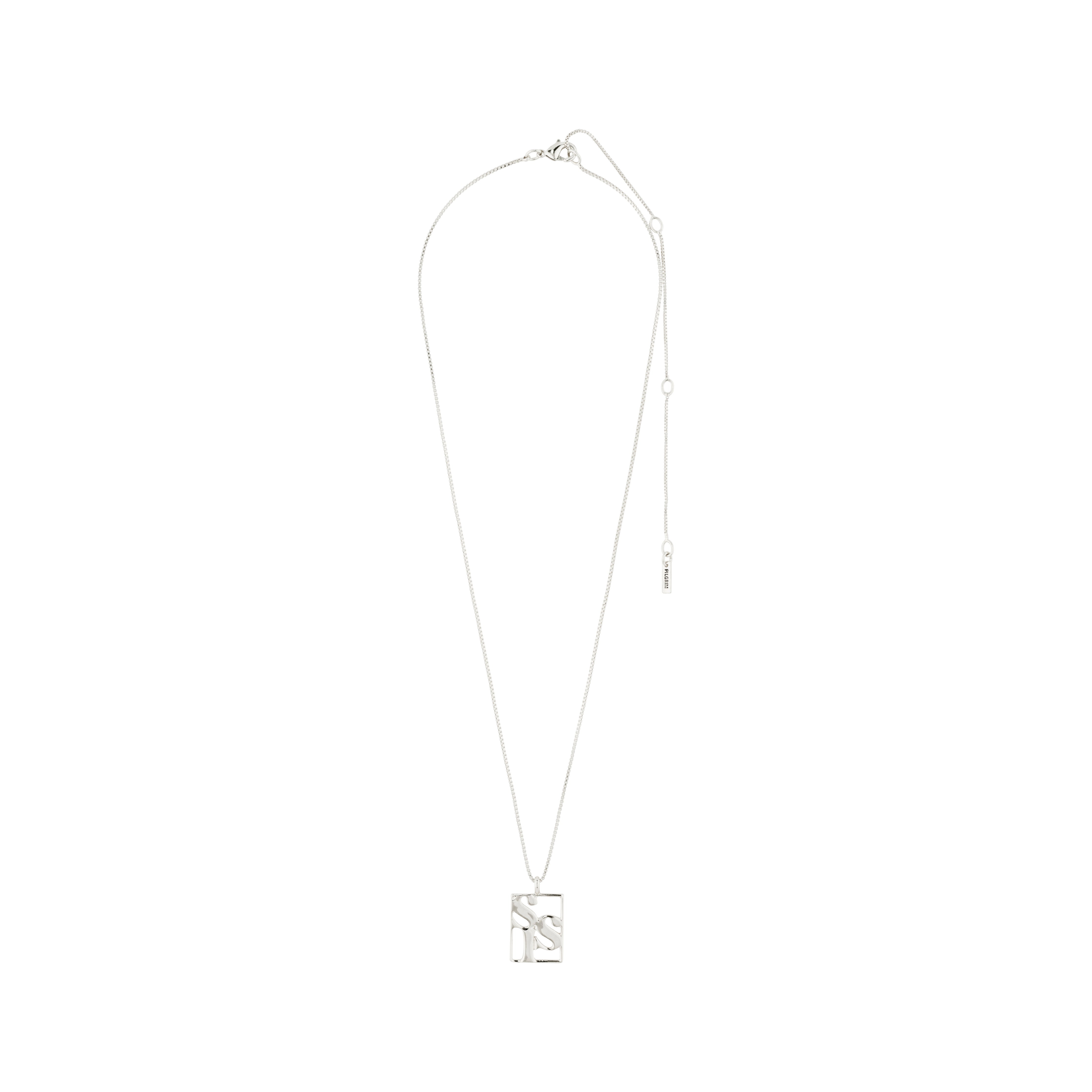 pilgrim-love-tag-sis-halskette-versilbert-anh-nger-kette-40-cm-12-cm image 4