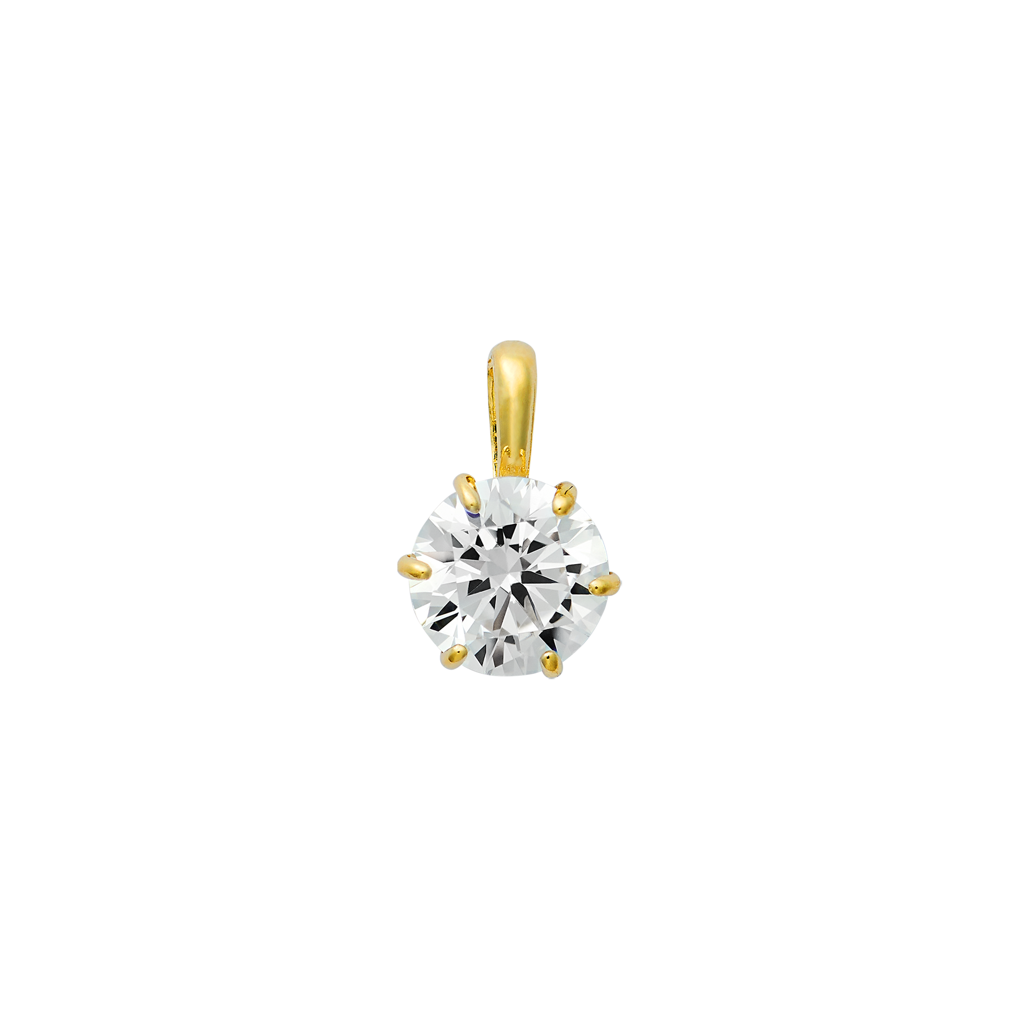 xenox-fine-krappe-maxi-anh-nger-xg14k0196g-585-gelbgold-mit-zirkonia-6-mm image 1