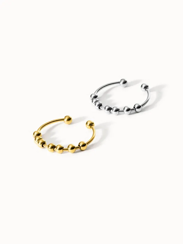 purelei-shade-anxiety-ring-set-verstellbare-fidget-ringe-2er-set image 1