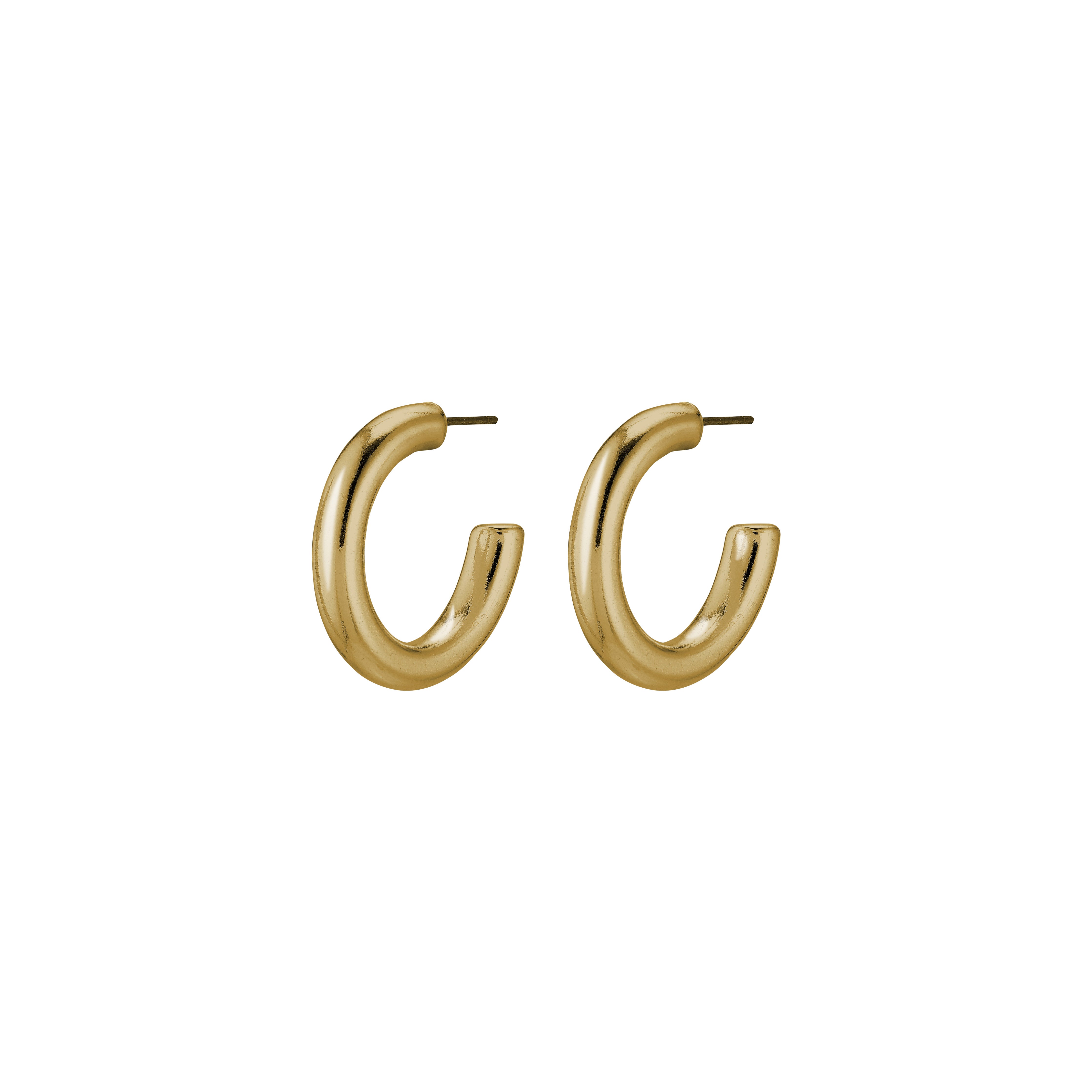 pilgrim-dolag-creolen-vergoldet-chunky-half-hoops image 1