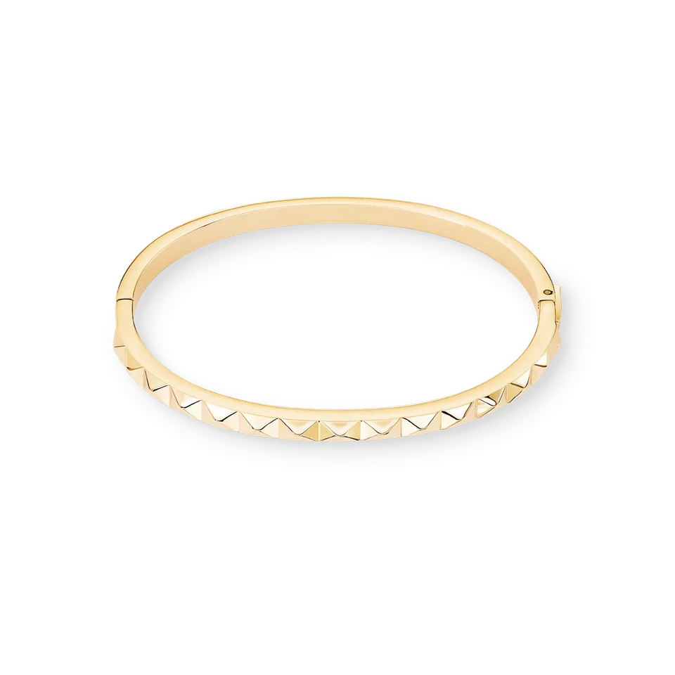 coeur-de-lion-essentials-spikes-armreif-gold image 1