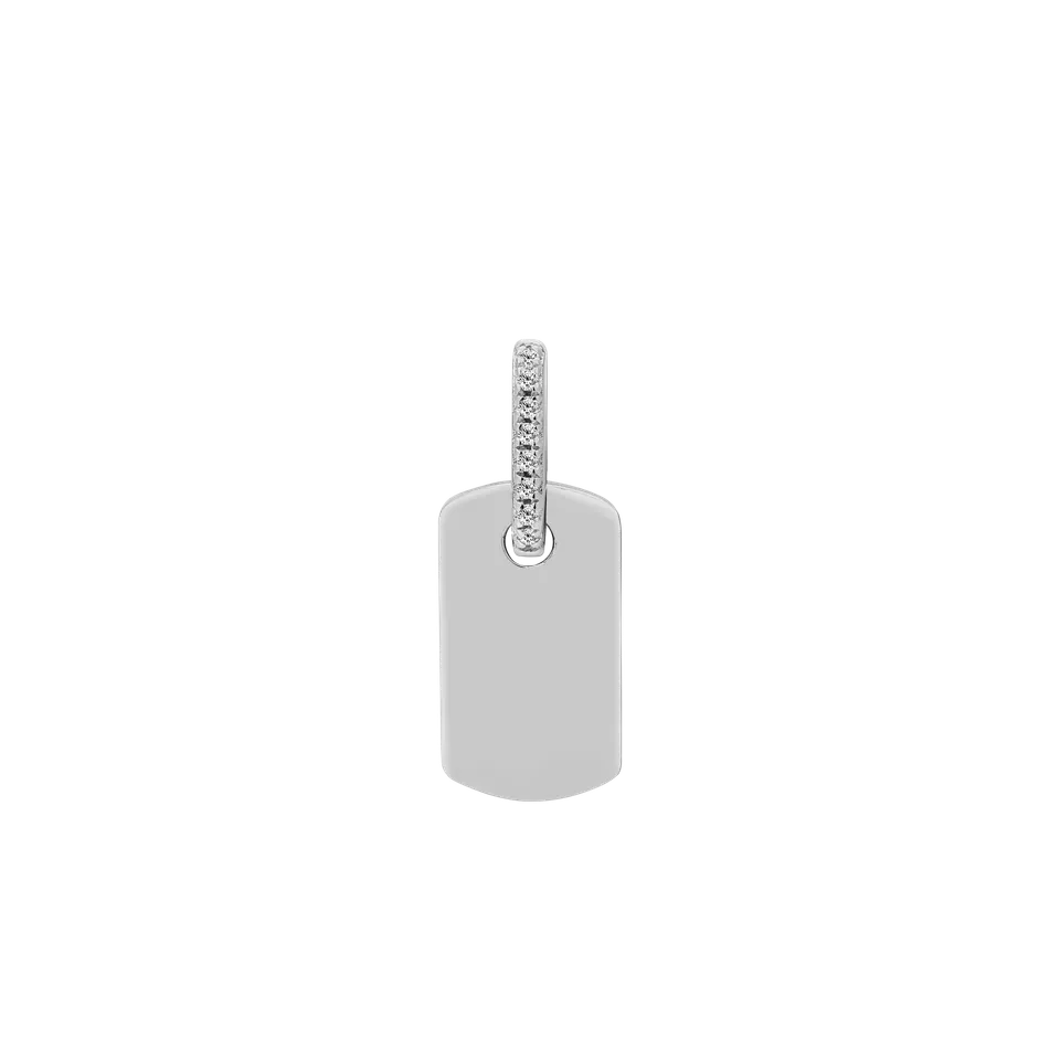 xenox-gravur-charm-925-sterlingsilber-rhodiniert-mit-zirkonia-se-personalisierba image 1