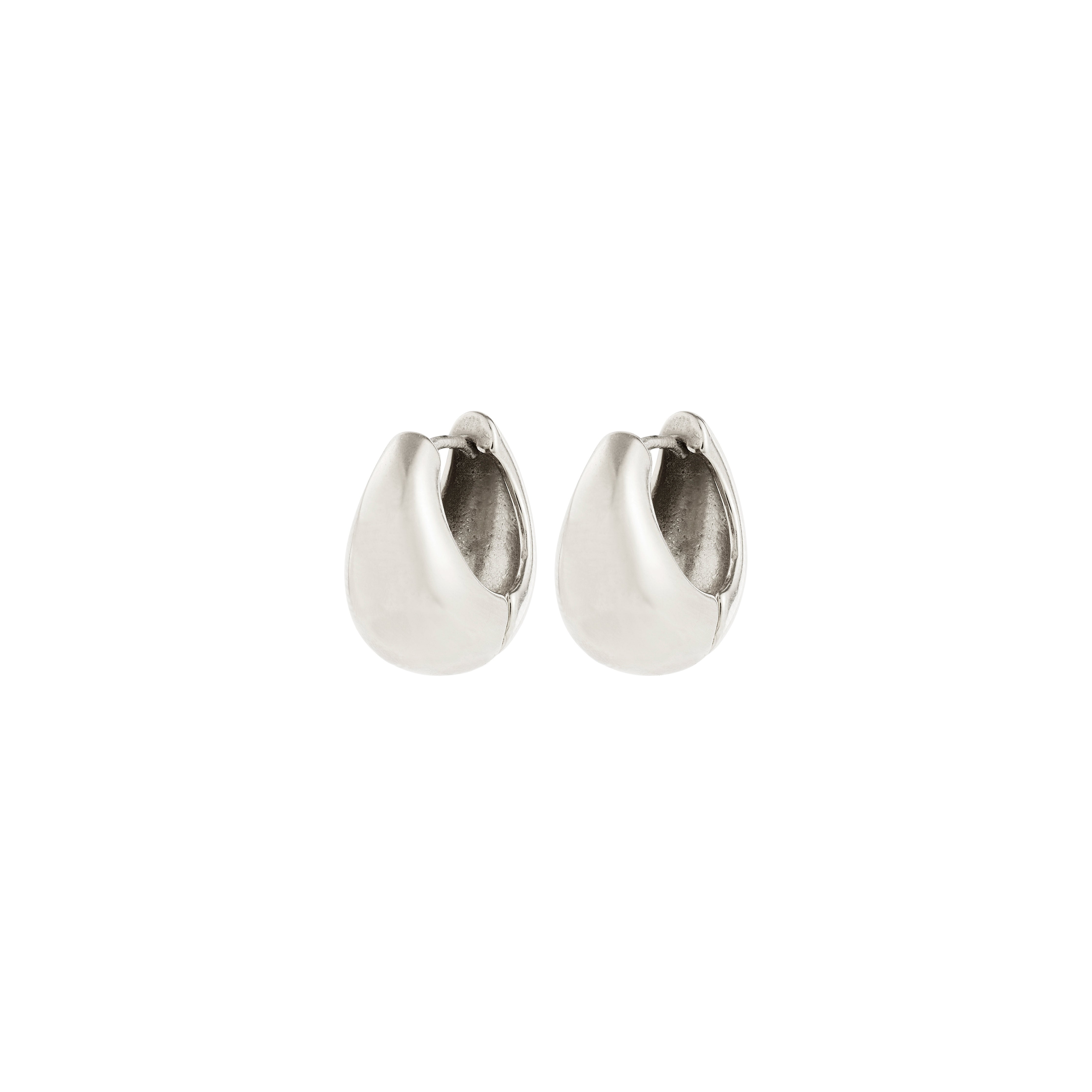 pilgrim-braxtyn-creolen-versilbert-chunky-bubble-hoops image 1