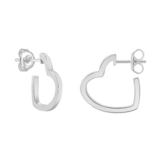 xenox-heart-creolen-925-sterlingsilber-herz-ohrringe-2 image 1