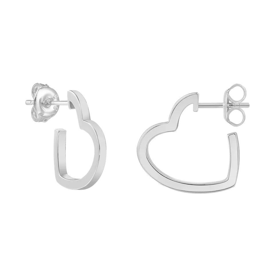 xenox-heart-creolen-925-sterlingsilber-herz-ohrringe-2 image 1