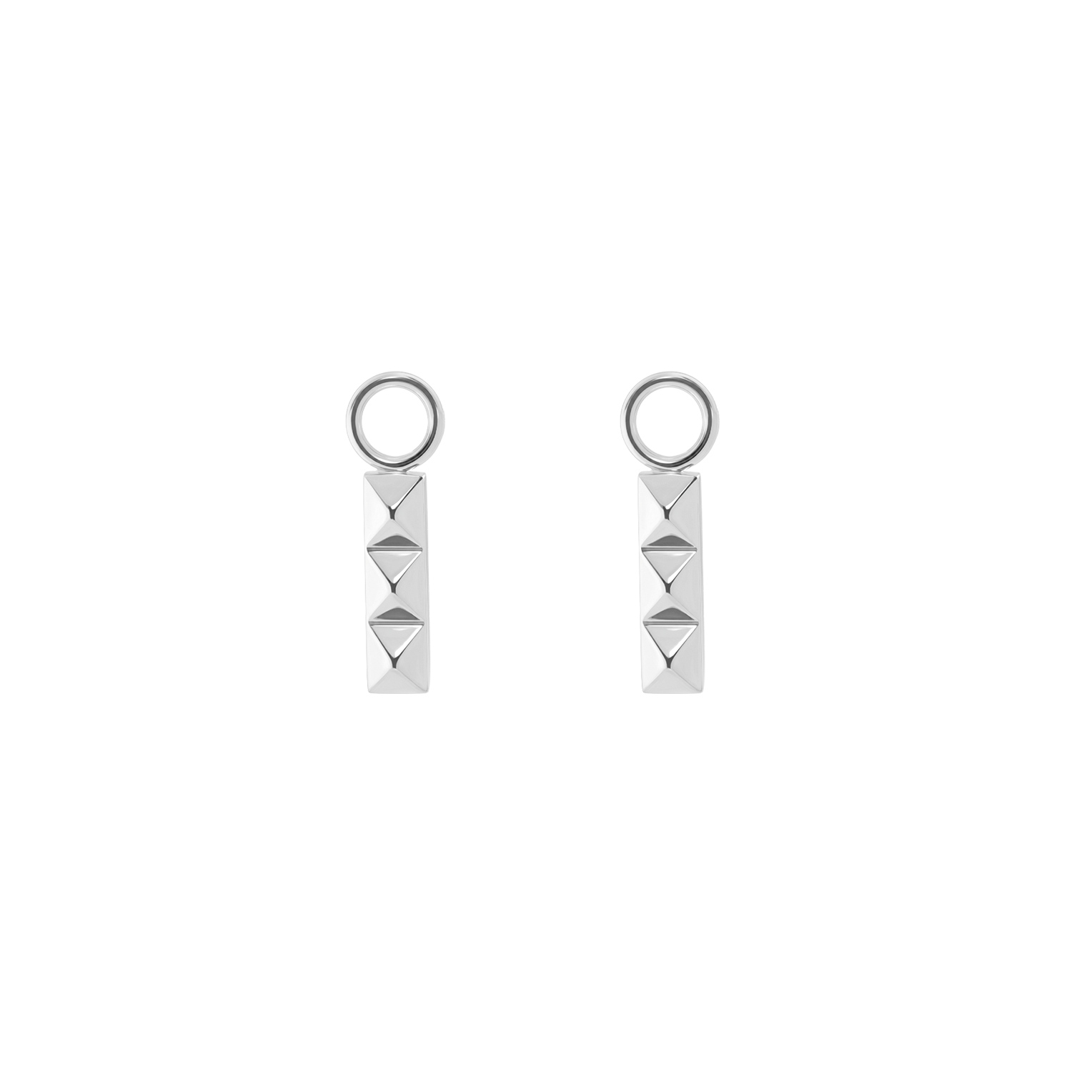 coeur-de-lion-ear-me-up-charm-spikes-trio-bar-silber image 1