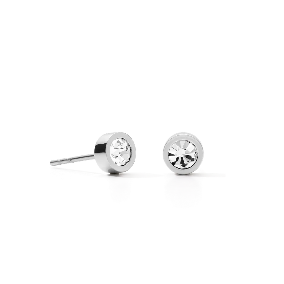 coeur-de-lion-ohrringe-sparkling-dot-silber-kristall image 1