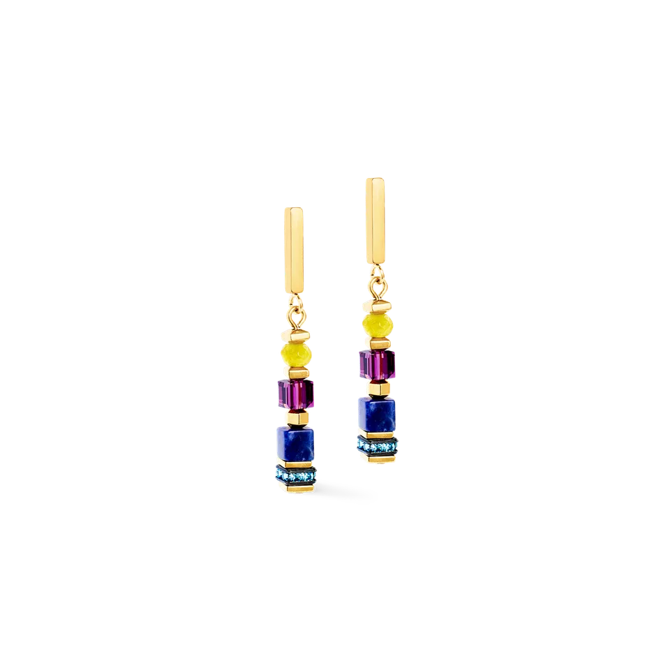 coeur-de-lion-wave-precious-flow-ohrringe-gold-energy-edelstein image 1