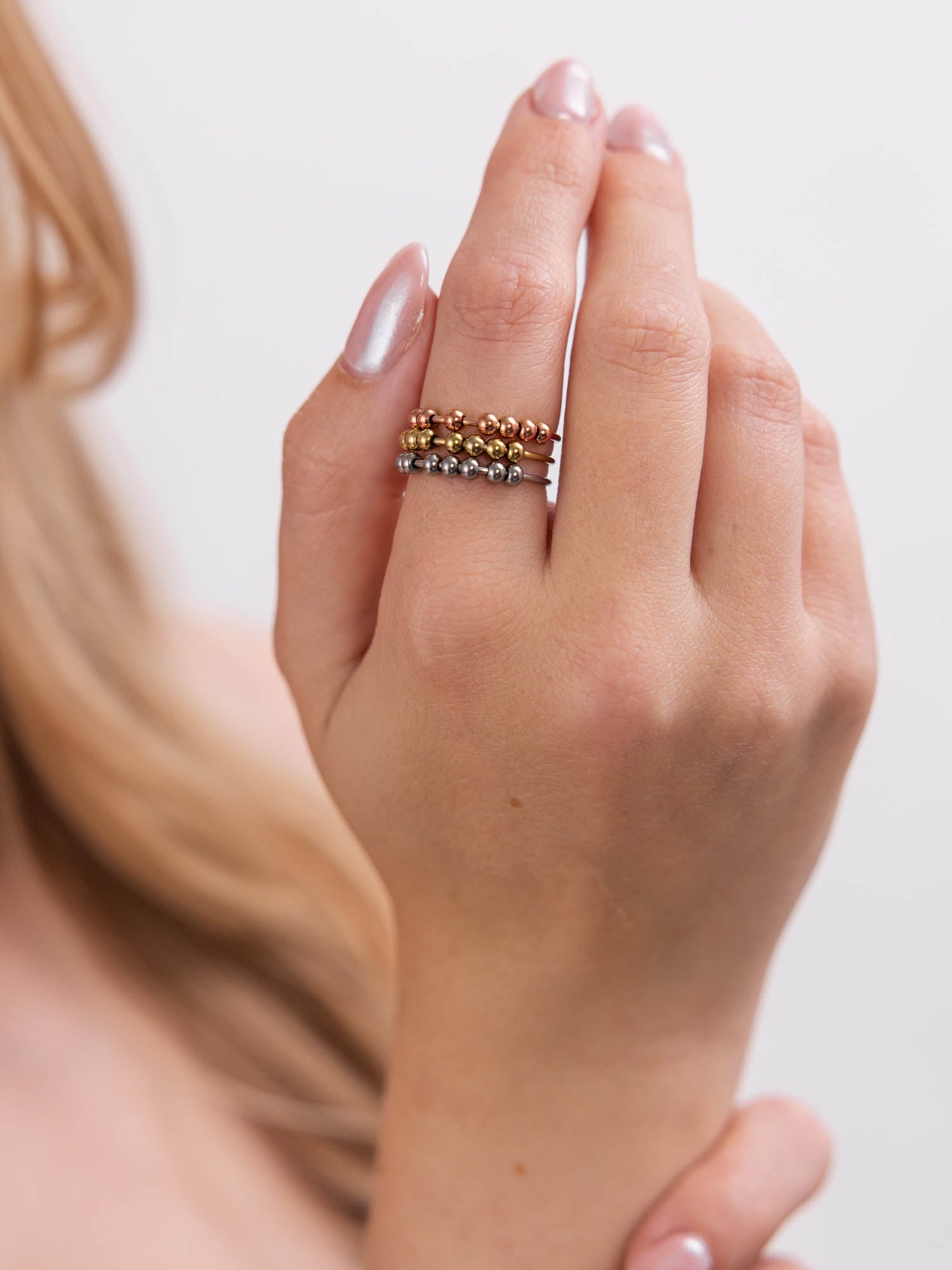 purelei-shade-anxiety-ring-set-tricolor-3-verstellbare-fidget-ringe image 3