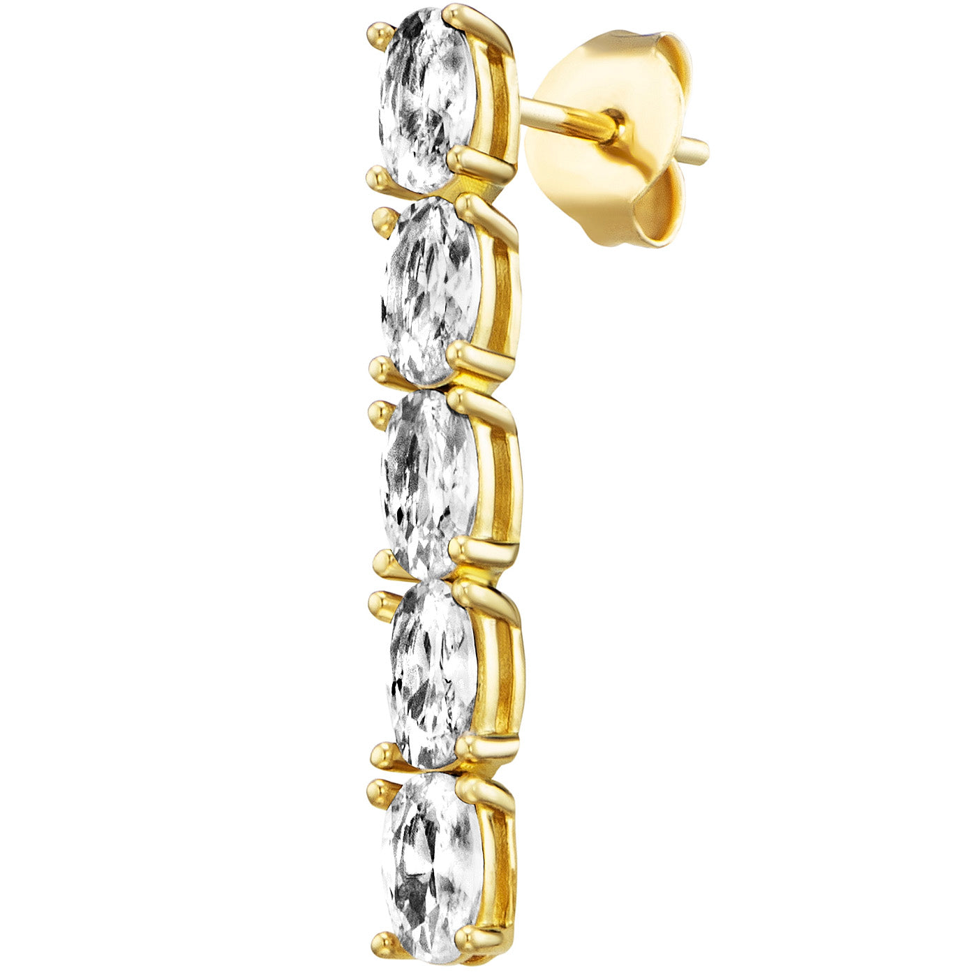 julie-julsen-ohrstecker-crystal-line-vergoldet-mit-10-wei-en-zirkonia image 3