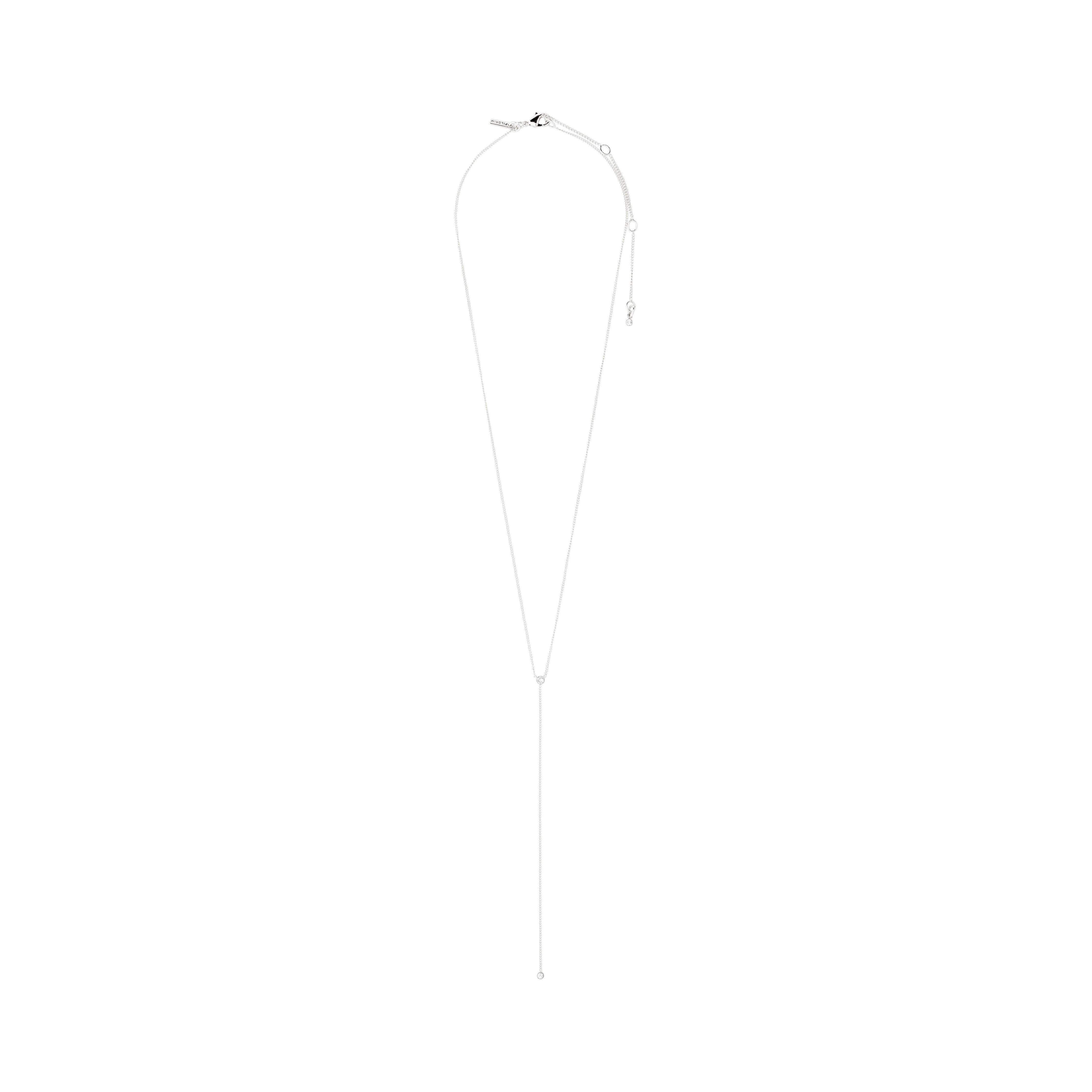 pilgrim-lumi-y-kette-versilbert-mit-kristallen-42-cm image 4