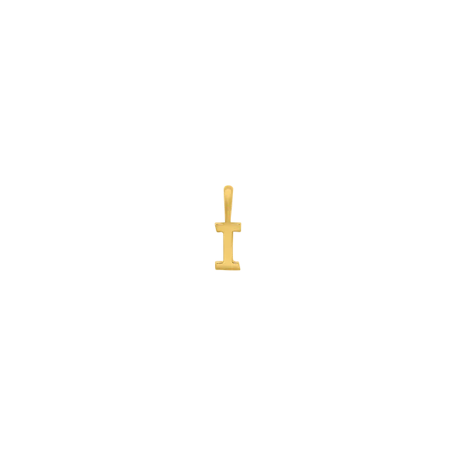xenox-fine-i-letter-anh-nger-585-gelbgold-buchstabe-i image 1