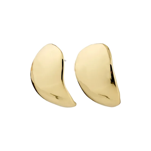 pilgrim-sparkle-ohrstecker-goldplattiert-gro-e-polierte-giga-studs image 1
