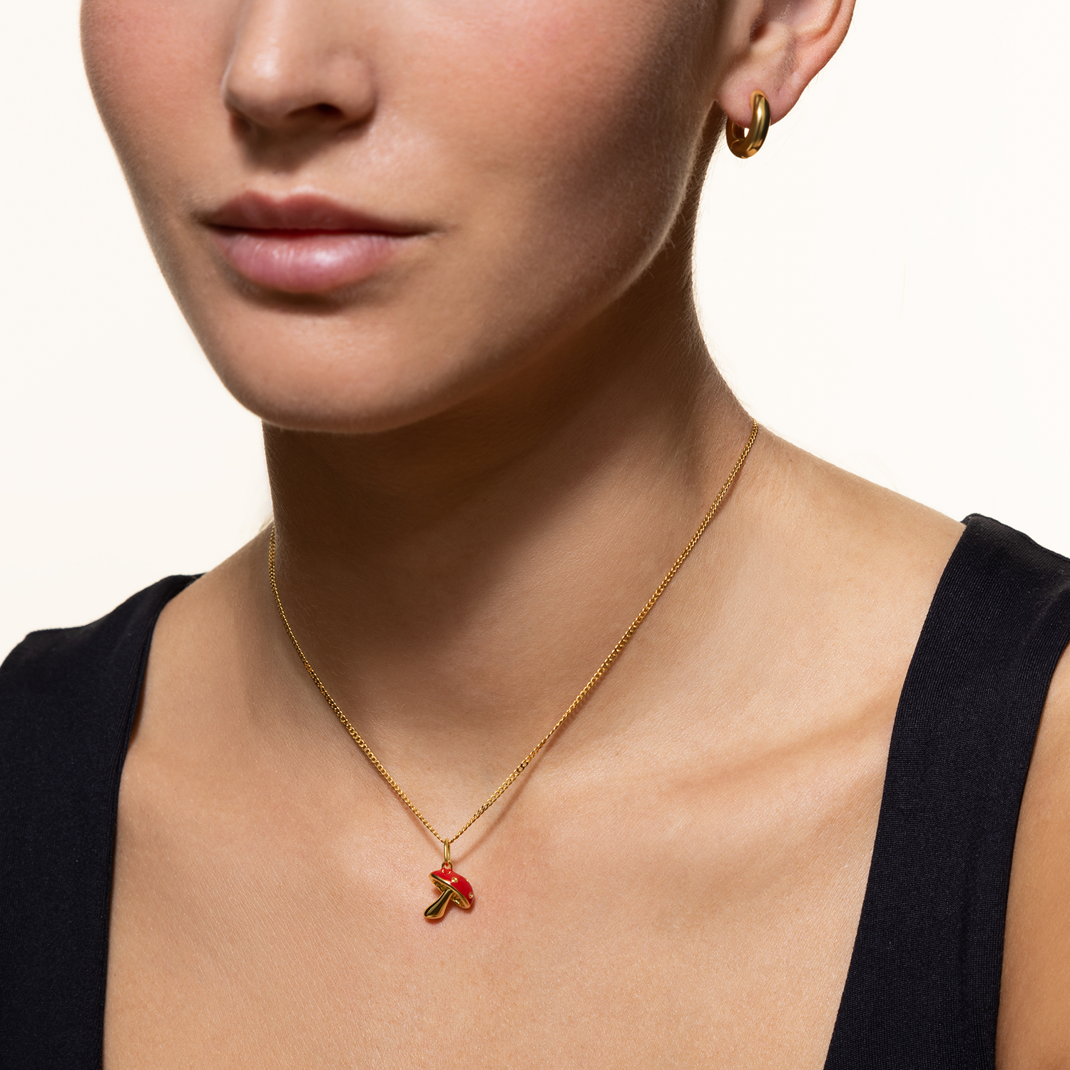 xenox-pilz-charm-925-sterlingsilber-18k-vergoldung image 3