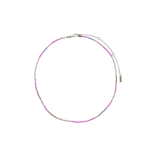 pilgrim-alison-halskette-lila-versilbert-glasperlen-36-cm-9-cm image 1