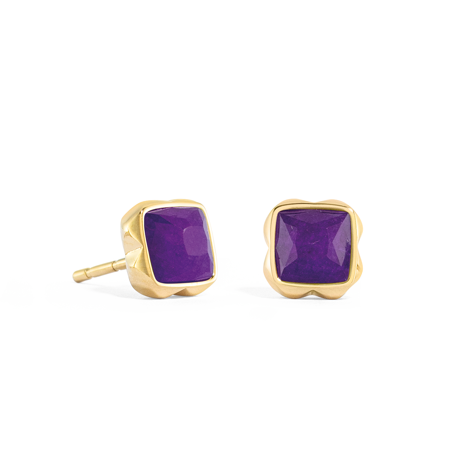 coeur-de-lion-birthstone-februar-ohrringe-sugilith-gold image 1