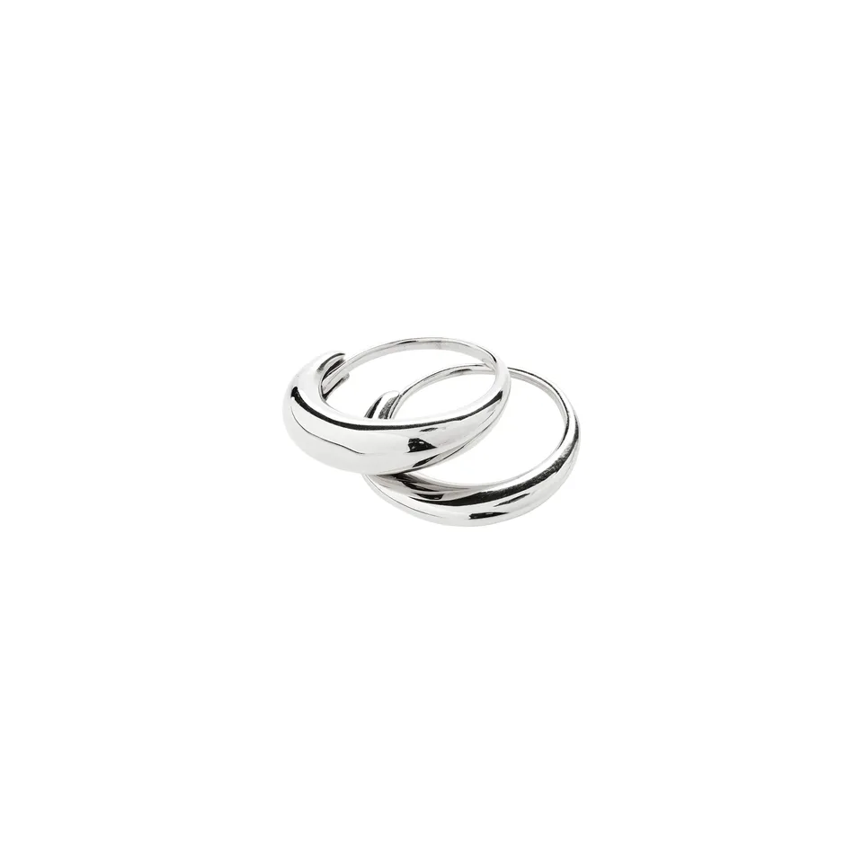 pilgrim-kaisyn-ring-set-2-in-1-versilbert-verstellbar-classic image 1
