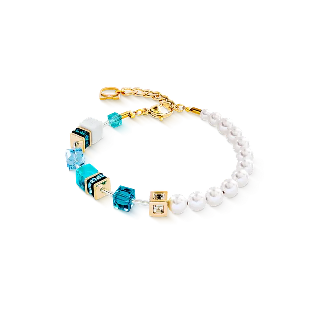 coeur-de-lion-geocube-precious-fusion-pearls-armband-t-rkis image 1
