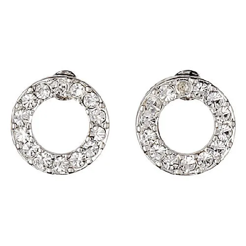 pilgrim-victoria-ohrstecker-silber-plattiert-mit-crystal-halo image 1