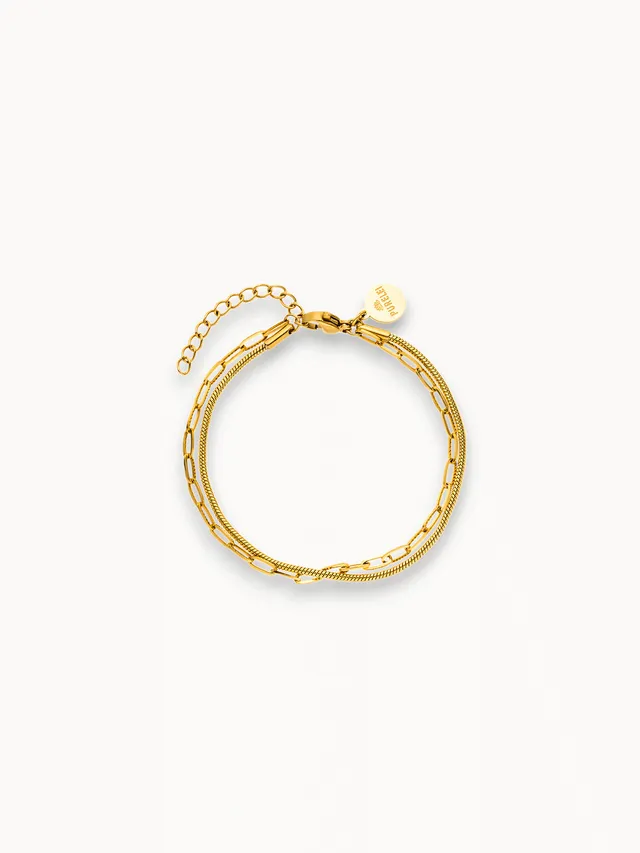 purelei-double-elegance-armband-edelstahl-armband-doppelreihig image 1