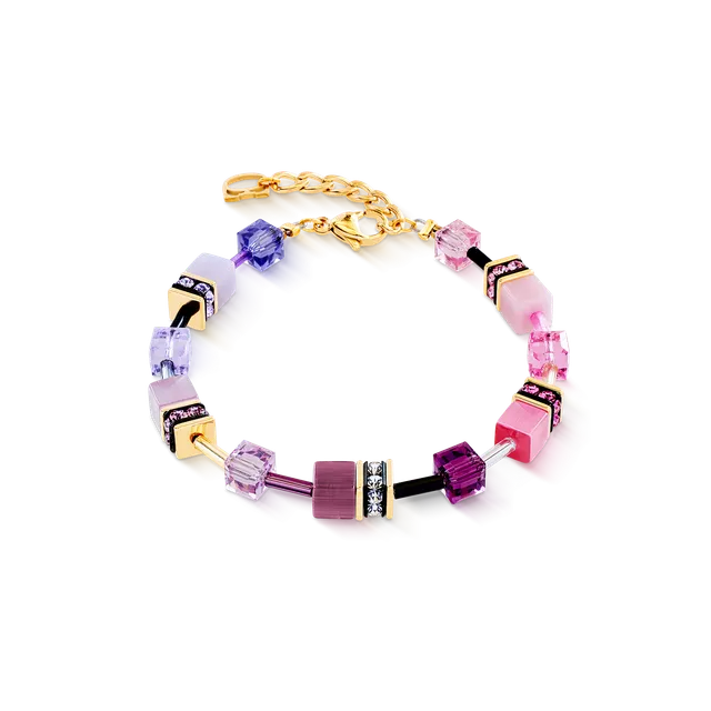 coeur-de-lion-geocube-iconic-armband-rosa-flieder image 1