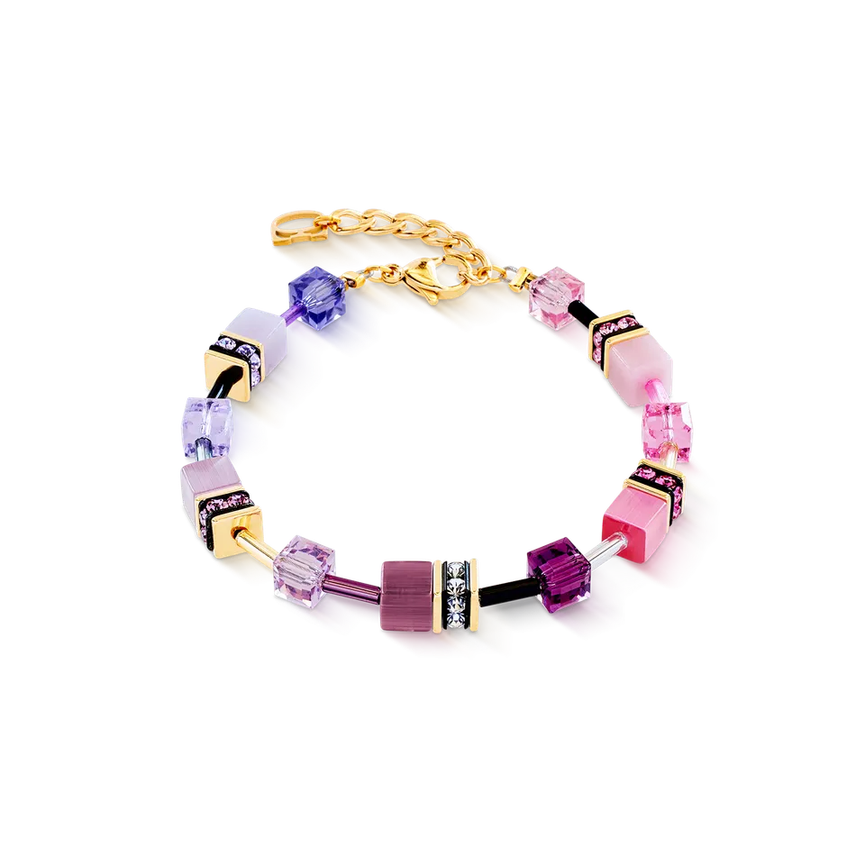 coeur-de-lion-geocube-iconic-armband-rosa-flieder image 1