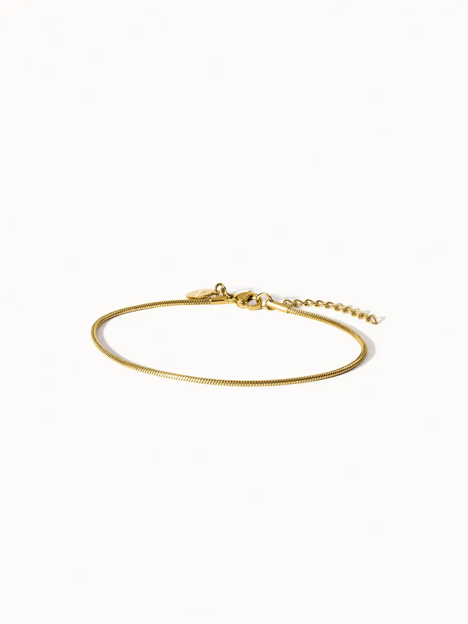 purelei-sleek-fu-kettchen-schlangenketten-fu-kette-aus-edelstahl-21-25-cm image 1