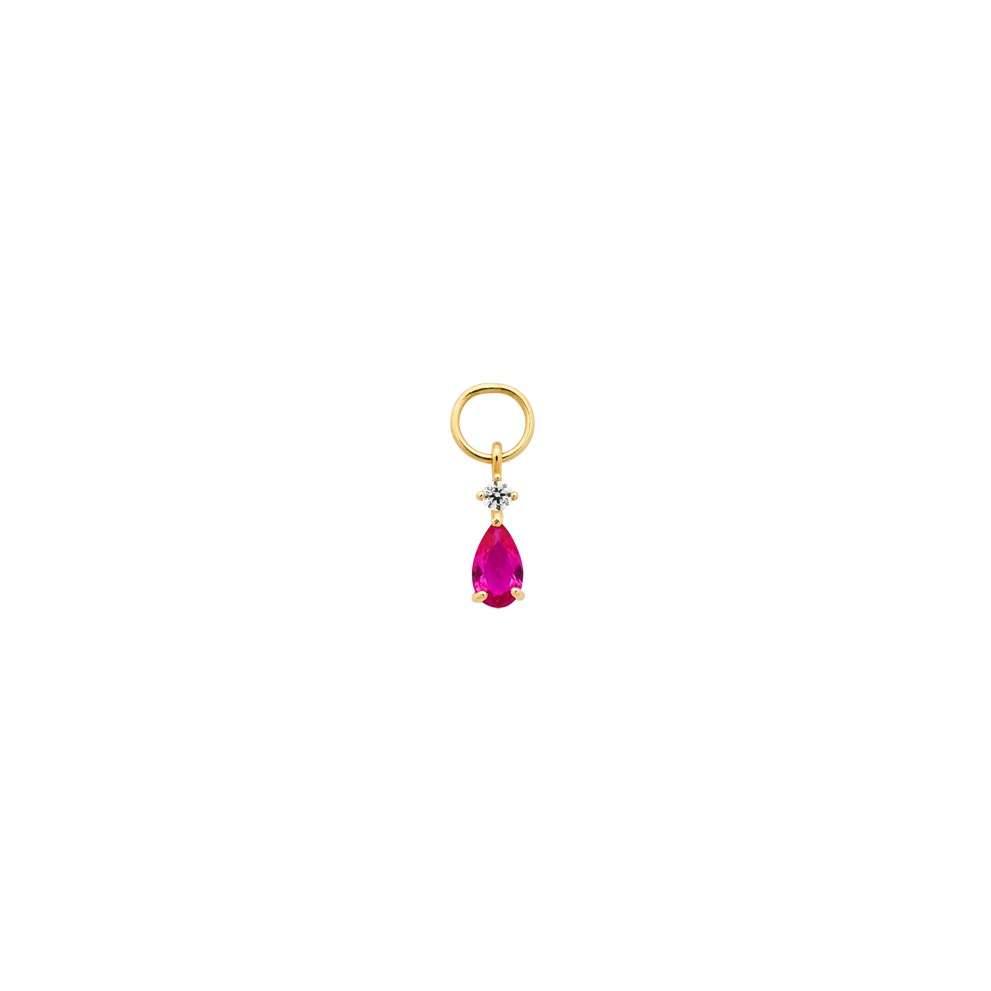 xenox-fine-mila-ohrring-anh-nger-585-gelbgold-mit-zirkonia image 1