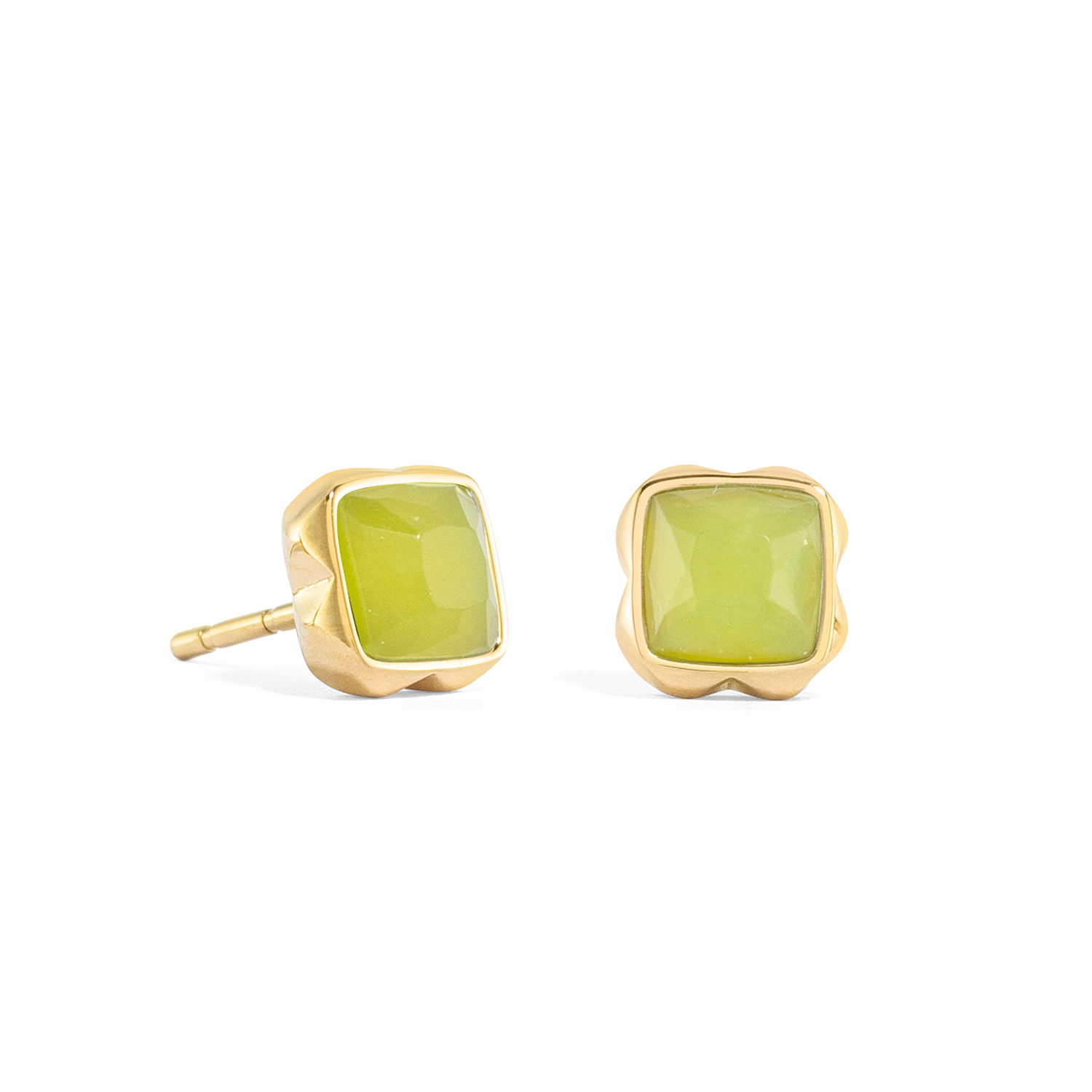 coeur-de-lion-birthstone-august-ohrringe-gr-ner-jade-gold image 1