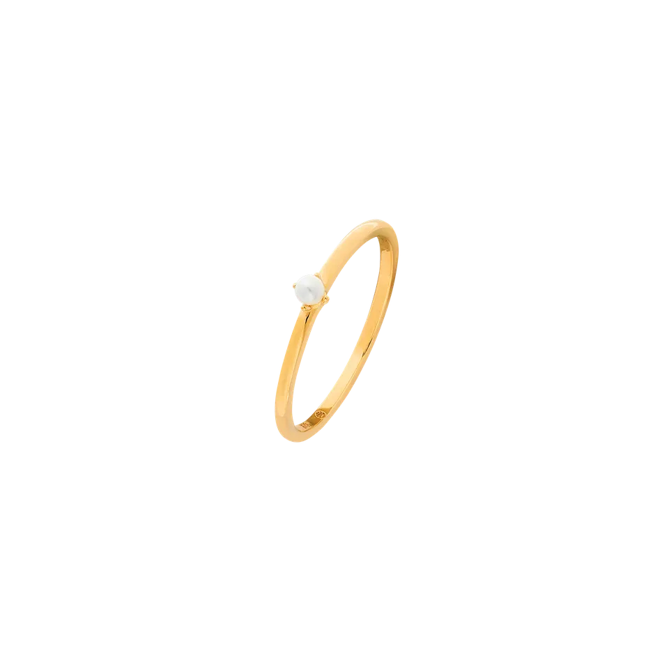 xenox-fine-colette-ring-585-gelbgold-mit-s-wasserperle image 1
