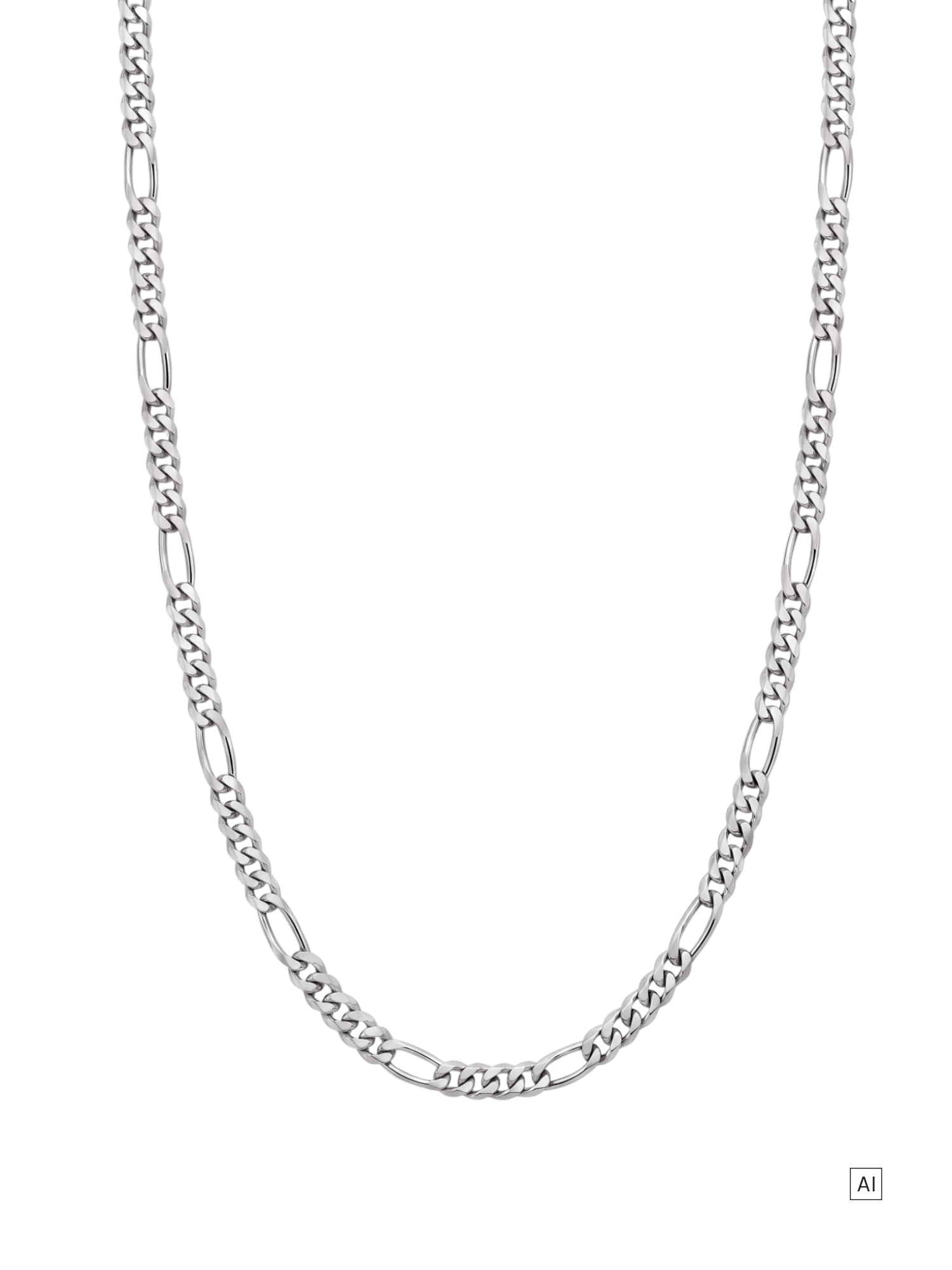 purelei-figaro-kette-unisex-verstellbar-50-55-cm-edelstahl-wasserfest image 3