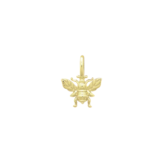 xenox-biene-charm-xs10533g-925-sterlingsilber-14k-vergoldung image 1