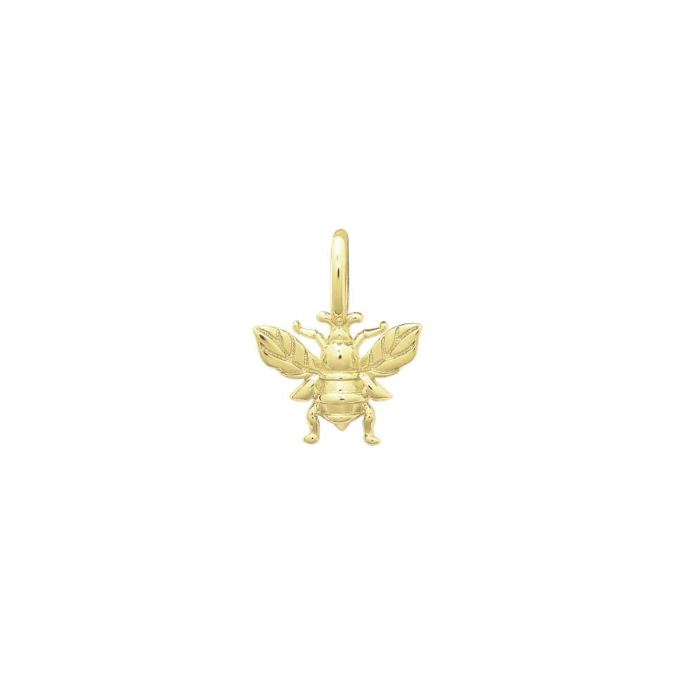 xenox-biene-charm-xs10533g-925-sterlingsilber-14k-vergoldung image 1