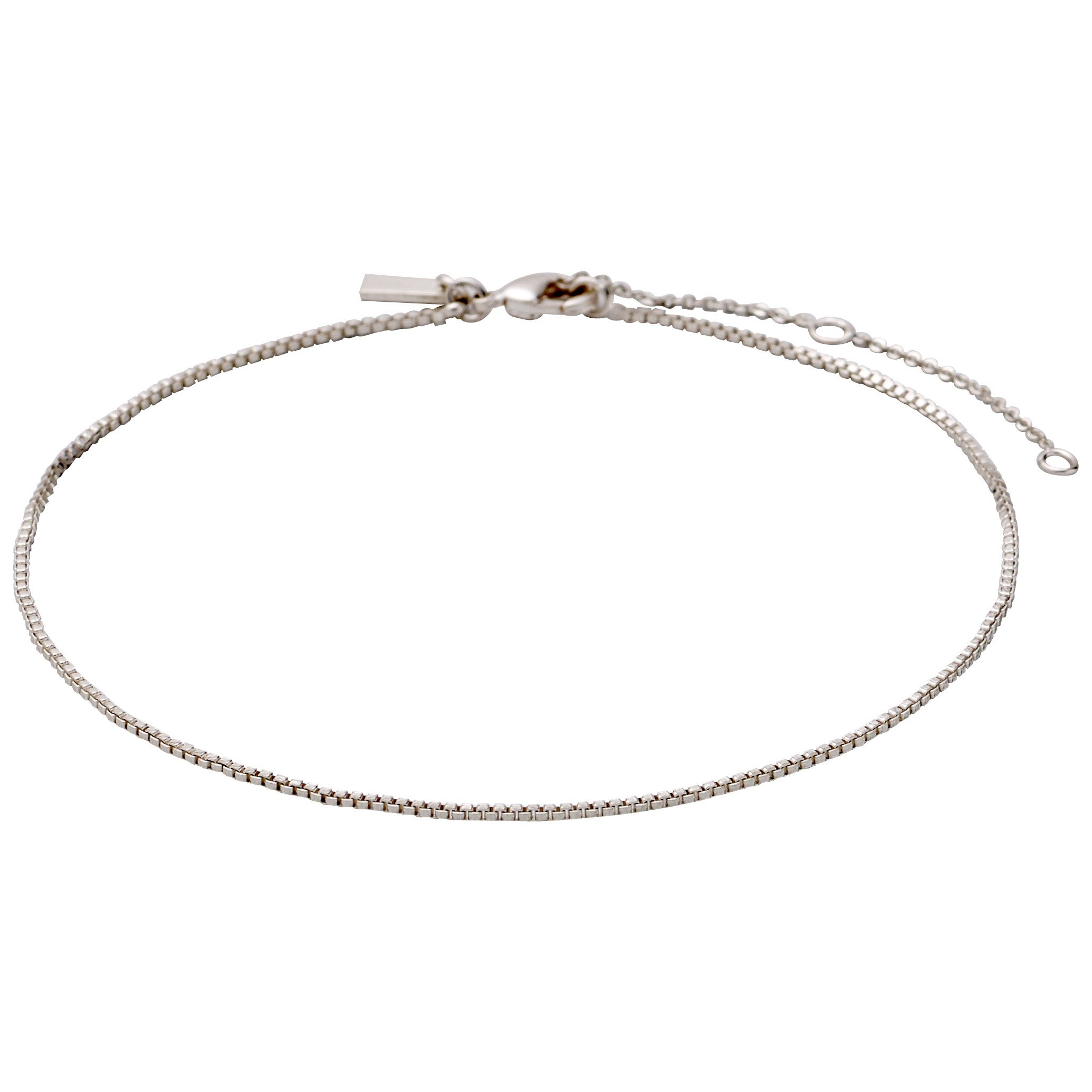 pilgrim-pallas-fu-kette-versilbert-23-cm-9-cm-verl-ngerung image 1