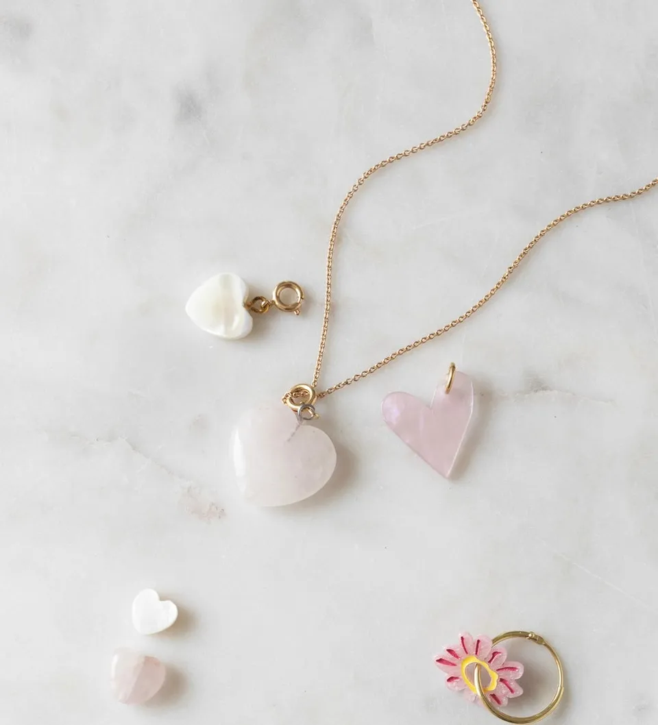 wald-berlin-rose-quartz-heart-charm-herz-charm-aus-rosenquarz image 1