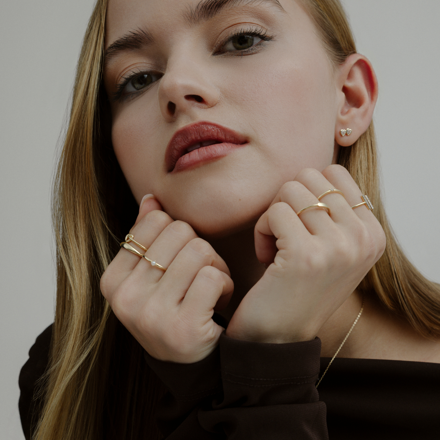 xenox-fine-colette-ring-585-gelbgold-mit-s-wasserperle image 3